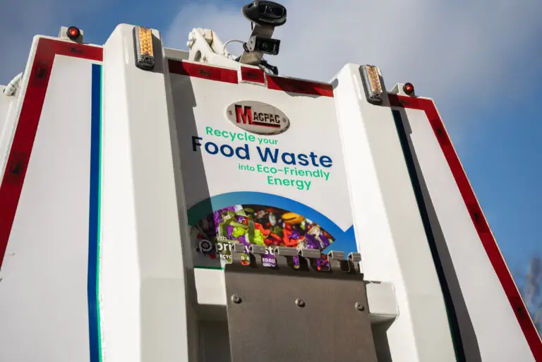 food waste truck